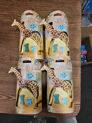 4 girafes playmobil