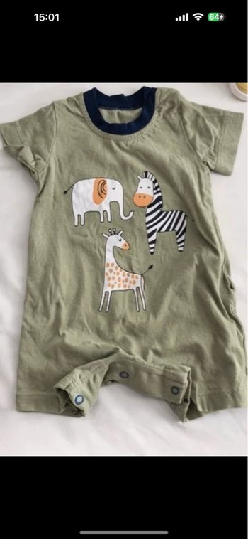 Barboteuse animaux 