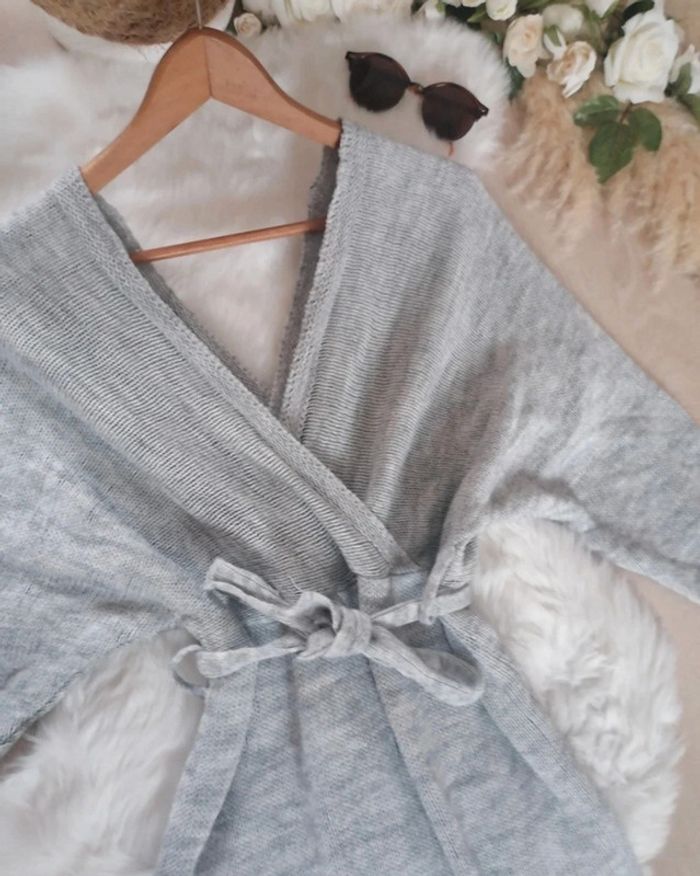 Robe longue pull. Taille L - photo numéro 2