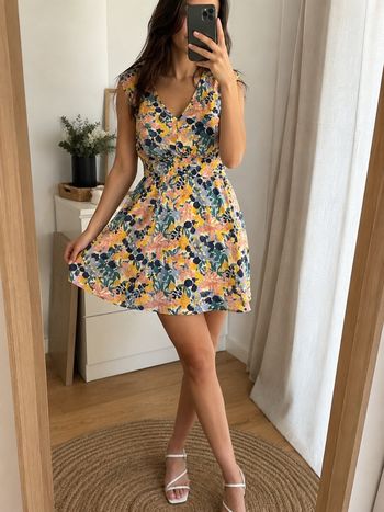 Robe fleurie Gambettes Box x Marie Sixtine – Taille L – style bohème été