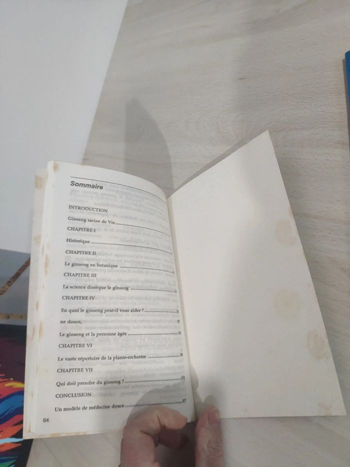 Lot deux livres Ginseng thérapeutiques naturelles guérir allonger votre vie - photo numéro 4