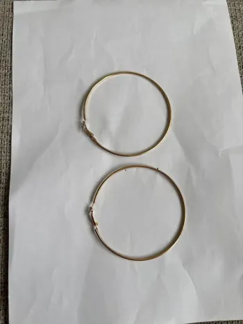 Paire de boucles d’oreilles Grande créole