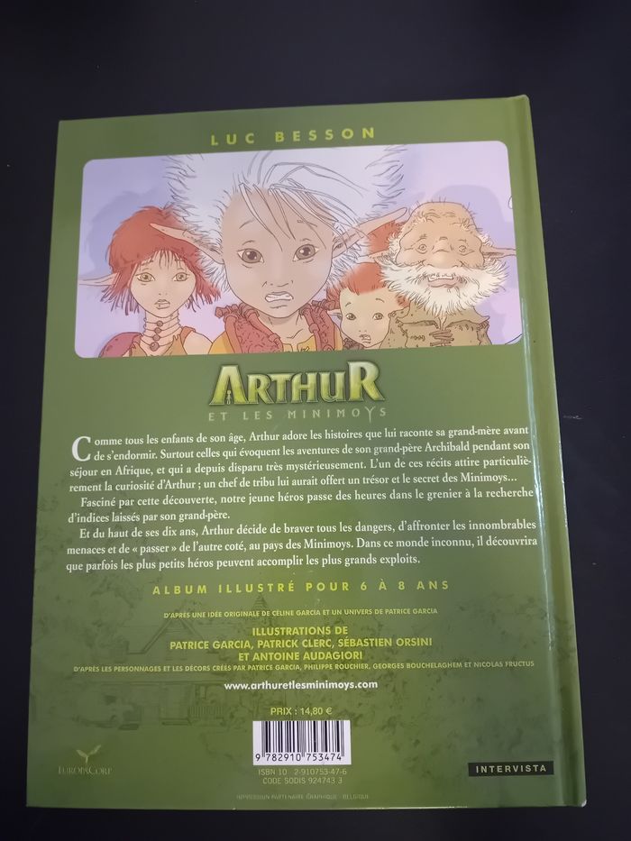 Livre "Arthur et les Minimoys" - photo numéro 2