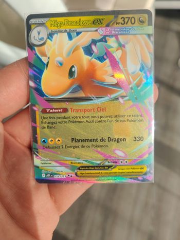 Carte pokémon méga Dracolosse 152/217