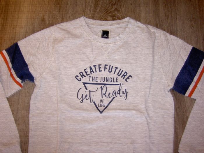 SWEAT SHIRT GRIS CLAIR GARÇON "FIREFLY BY INTERSPORT" - 14 ANS - n°15 - photo numéro 2