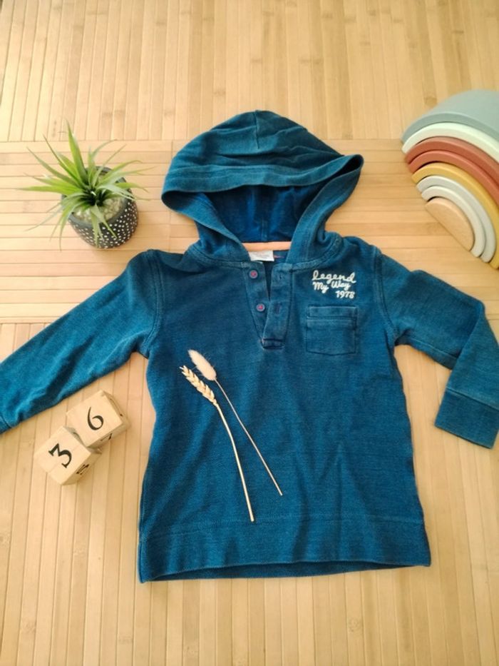 Haut manches longues tao 3ans garçon