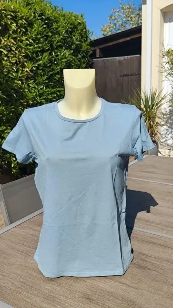 Tee shirt bleu T38 - Kiabi