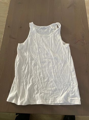 Débardeur blanc okaidi 6ans