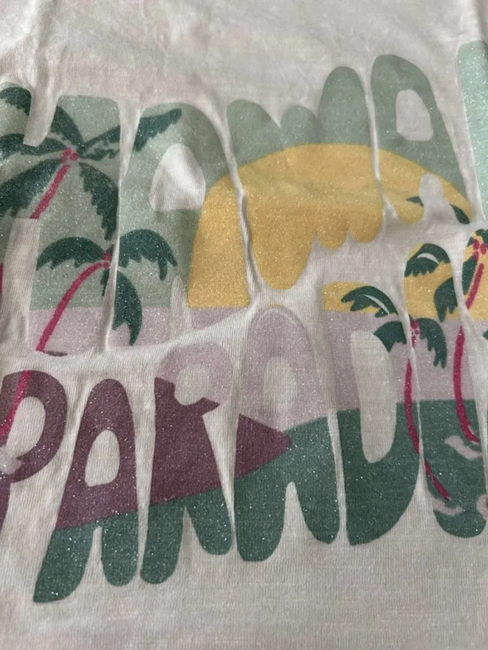 Lot 5 T-shirts fille 12 ans – Printemps/Été - photo numéro 7