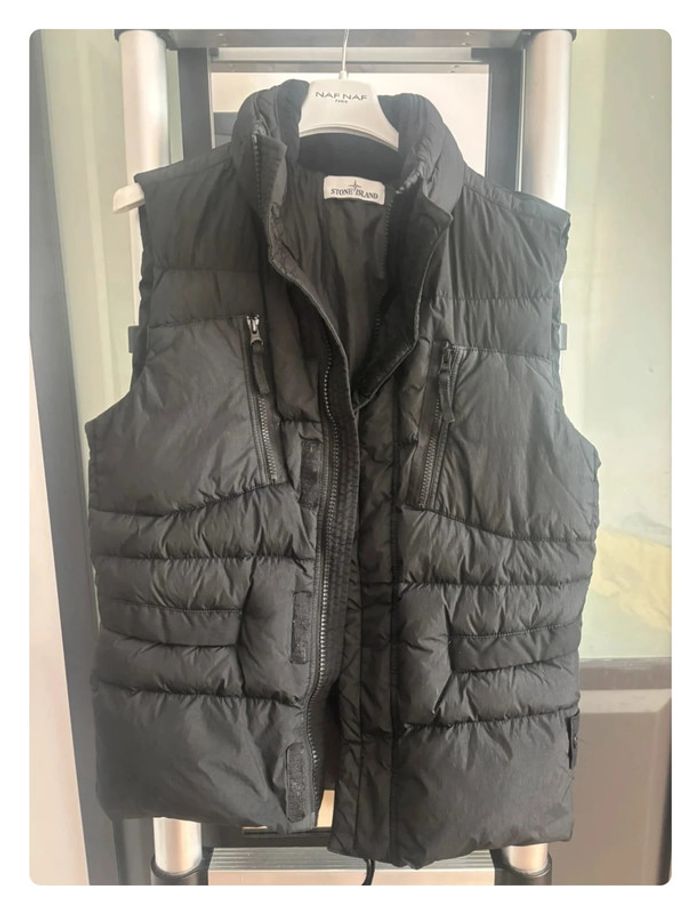 Doudoune Stone Island sans manche taille S - photo numéro 5