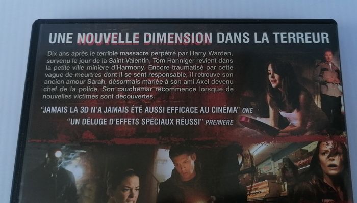 Dvd Meurtres à la St valentin 3D avec lunette 3D incluses. - photo numéro 4