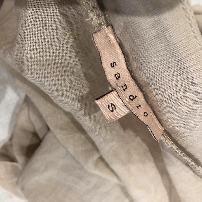 Top à sequins vert Sandro S - photo numéro 11