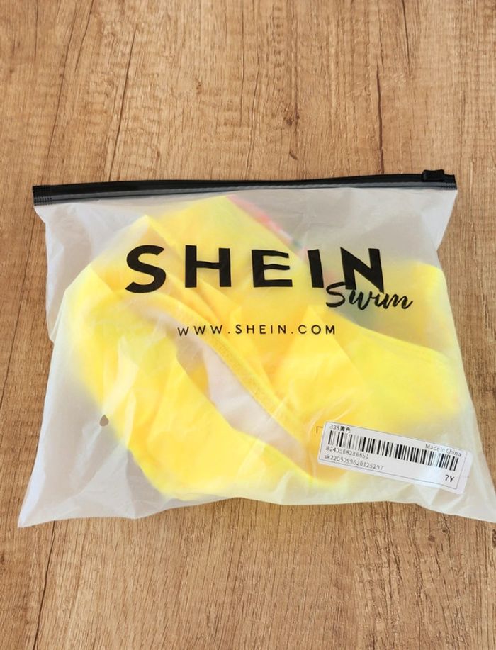 Maillot de bain 2 pièces fille taille 7 ans Shein - photo numéro 5