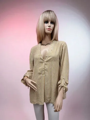 Promod Blouse tunique moutarde * taille 42 *