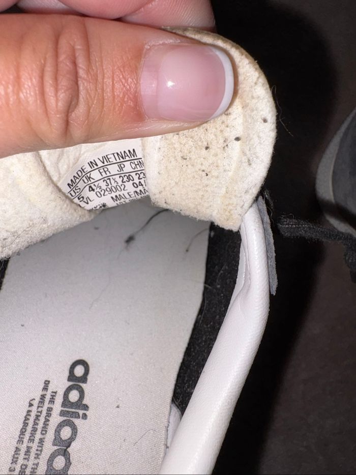 Baskets Adidas Gazelle indoor grise taille 37 1/3 en très bon état. - photo numéro 5