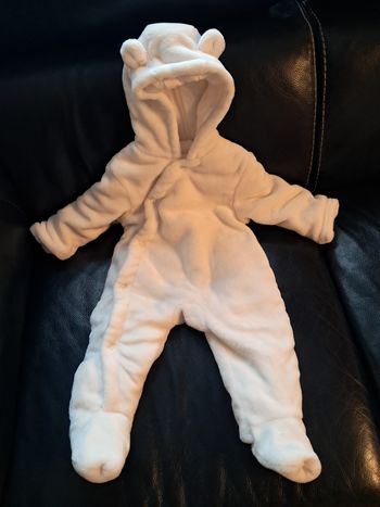 Combinaison combipilote ours mixte fille ou garçon 3mois chaude