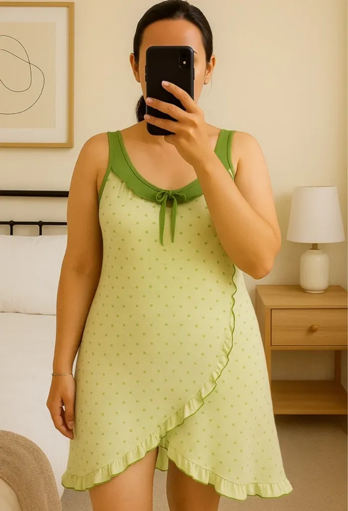 Robe de nuit Atine Textile – Taille 3 env. 42/44 – Bon état