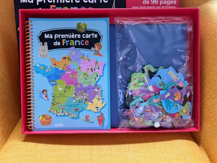 Jeu Ma Première Carte de France - photo numéro 2