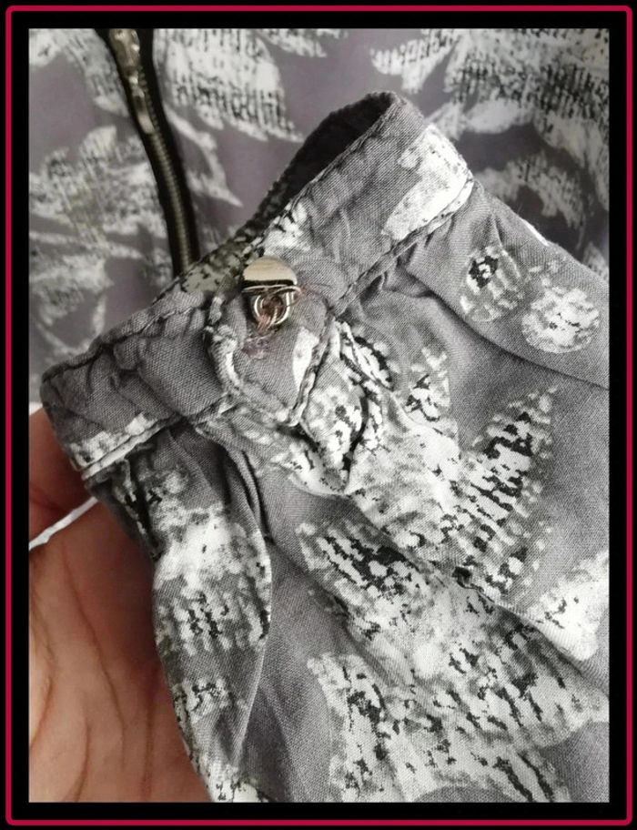 Blouse grise à motifs - photo numéro 5