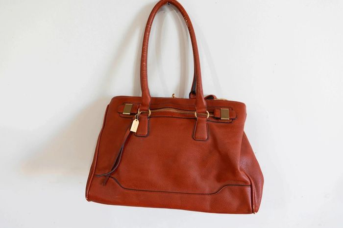 Sac Aldo Cuir marron ( Quelques défauts d'usure) - photo numéro 4