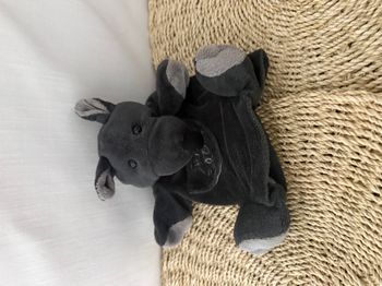 doudou marionnette rat souris gris noir HISTOIRE D'OURS