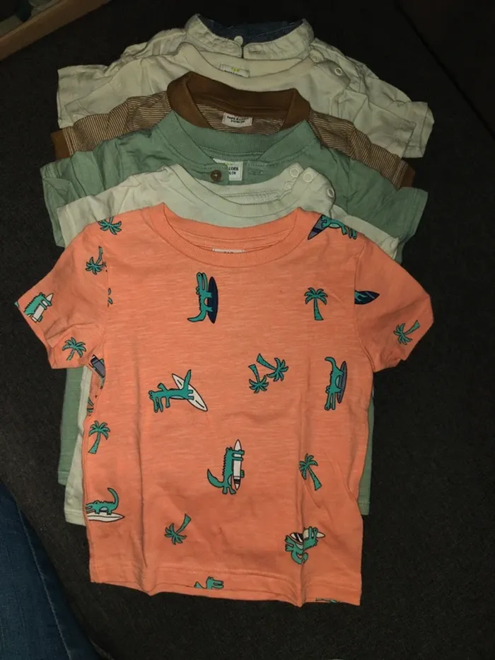 Lot t-shirts et polos - photo numéro 2