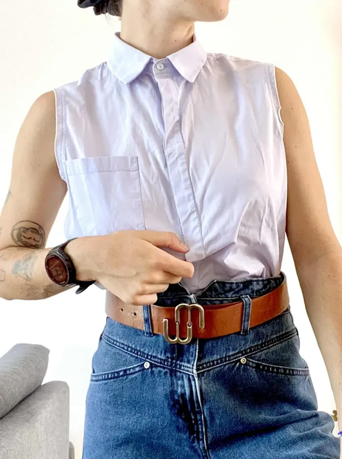 Chemise Zapa en taille 38  (M)- Bon état - photo numéro 2