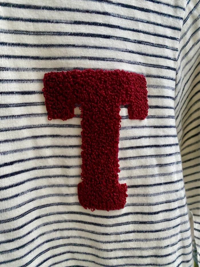 T-shirt ML « Tape à l’Oeil » 10 ans NEUF - photo numéro 2