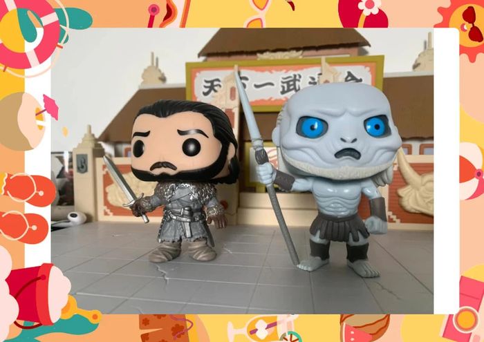 Pop Jon Snow et Marcheur blanc - photo numéro 2