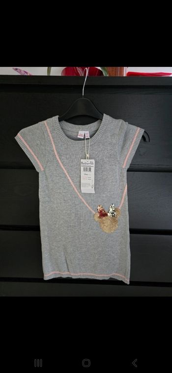 robe grise minnie Disney