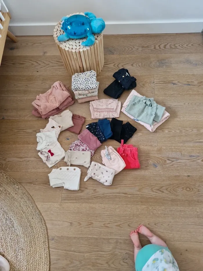 Lot de vêtement bébe fille 3 mois saison Hiver