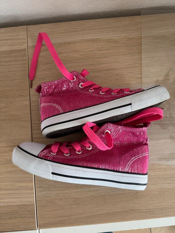 Baskets montantes Fuchsia à P33 - photo numéro 3
