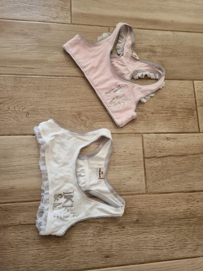 Lot de 2 brassières fille