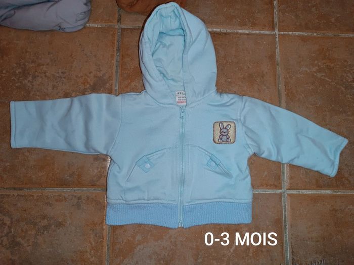 Veste garçon 0-3 MOIS