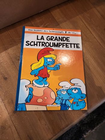 Bande dessinée : La grande Schtroumpfette