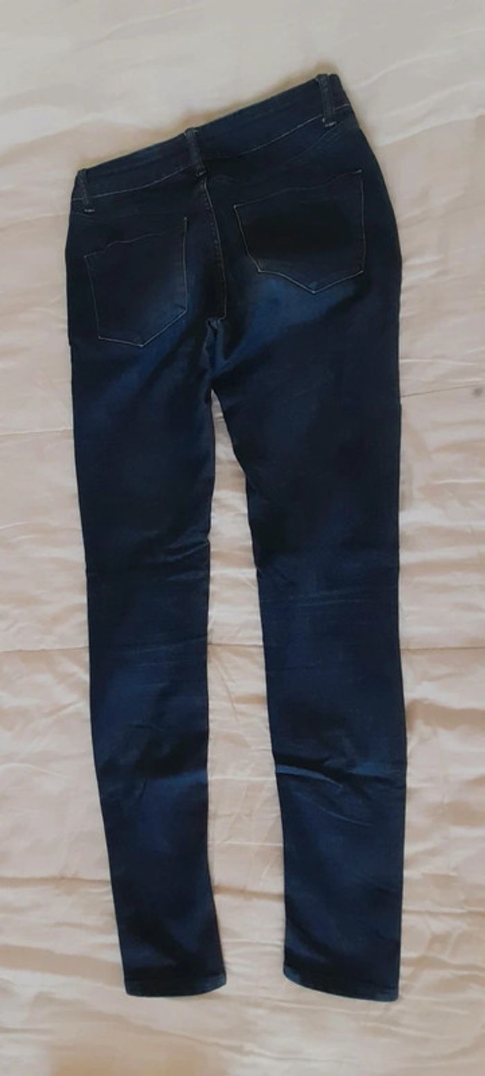 Jean skinny bleu kiabi - photo numéro 2