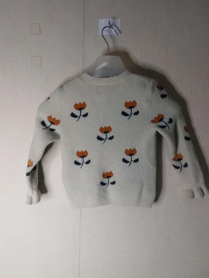 Pull gris imprimé - photo numéro 2
