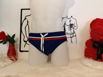 Slip de bain homme bleu marine– Taille L