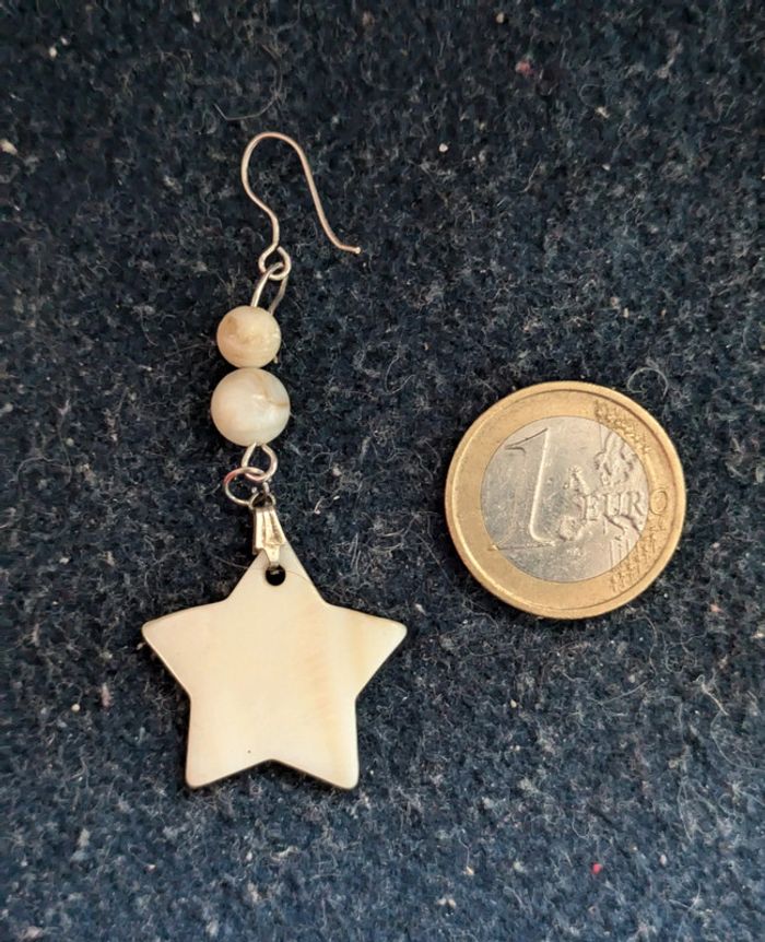 Boucles d'oreilles étoiles - photo numéro 2