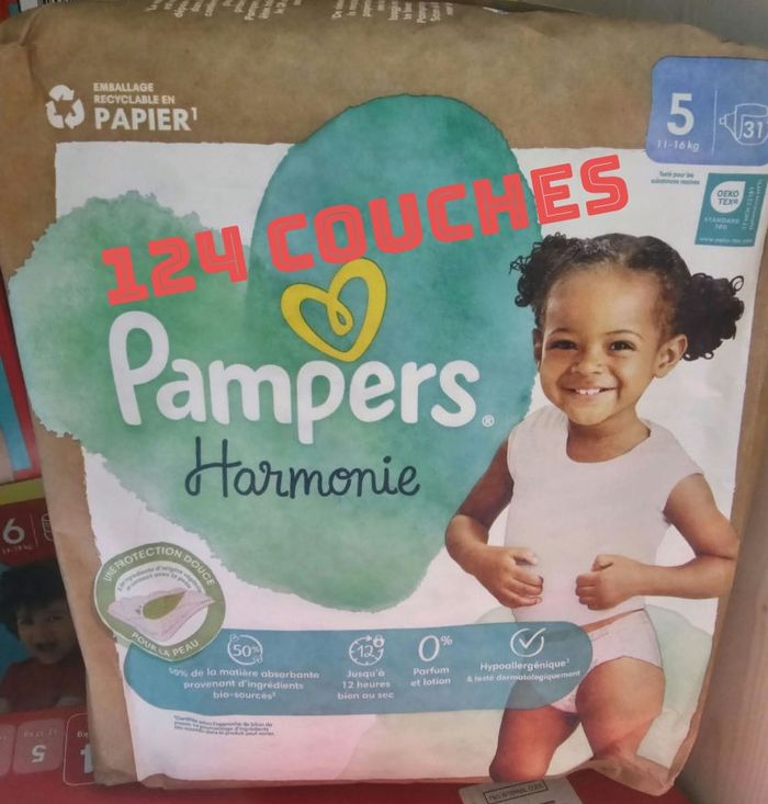 Lot de 4 paquets de harmonie taille 5