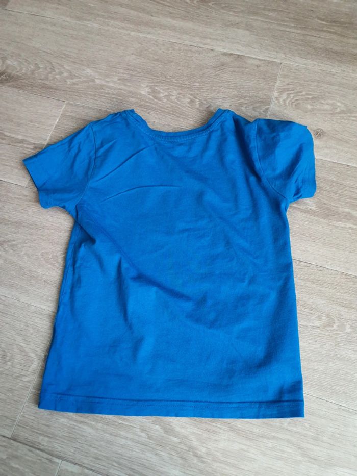 Tee-shirt bleu 5-6 ans - photo numéro 2