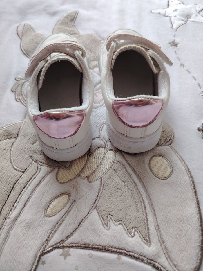 Basket blanche et rose - photo numéro 5
