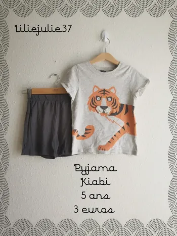 Pyjama Kiabi 5 ans