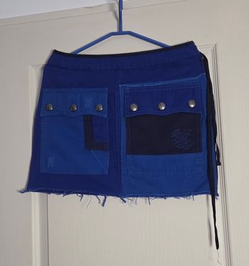 Jupe Zadig & Voltaire 💙 – pièce rare – style rock chic avec poches à pressions – excellent état