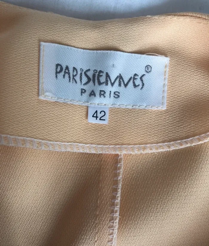 Veste tailleur été manche courte taille XL 42 - photo numéro 5