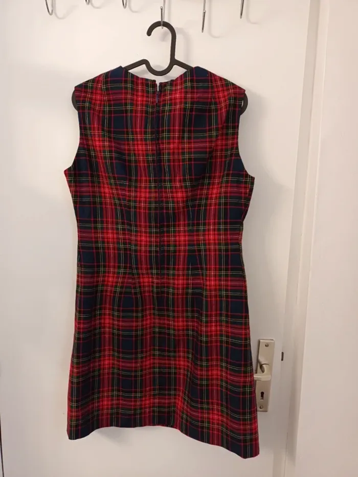 Robe tartan rouge - photo numéro 2