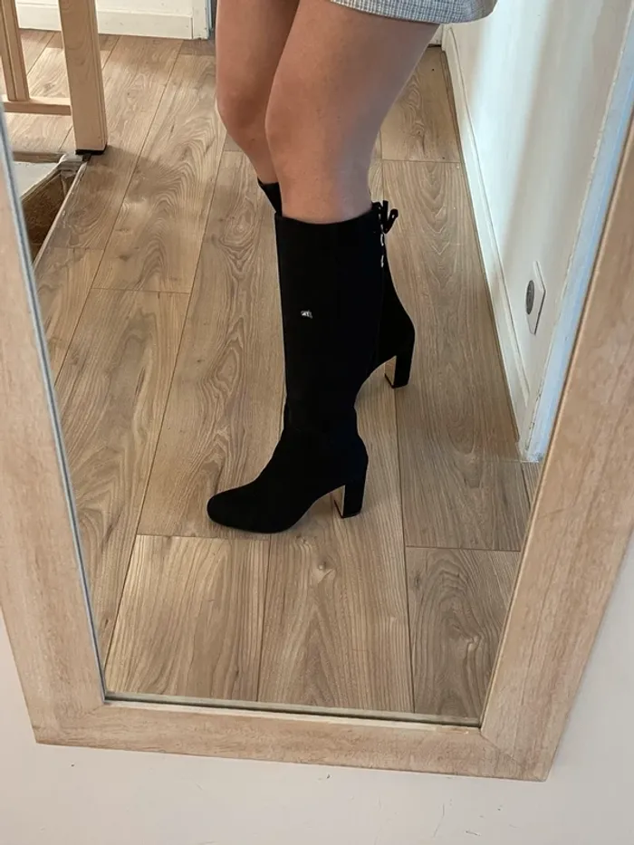 Bottes noir Minelli - photo numéro 8