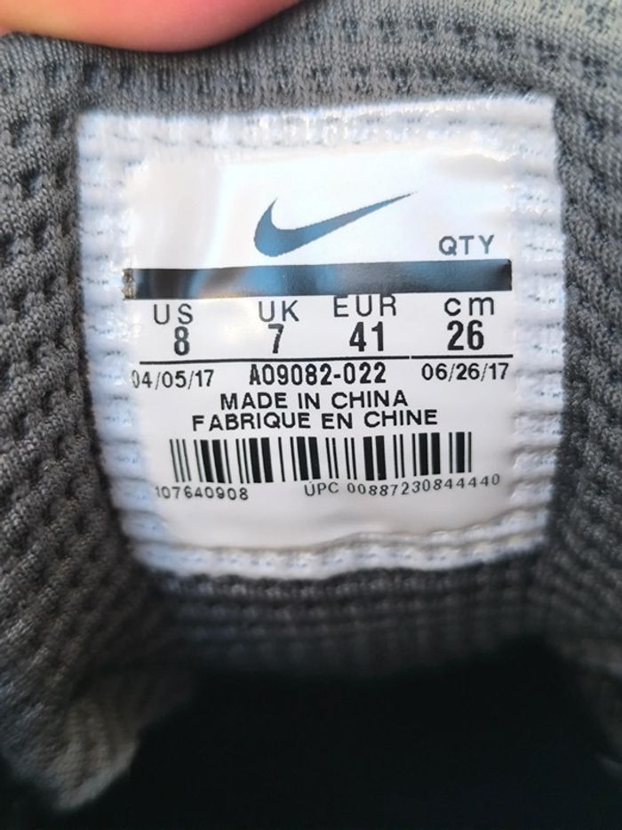 Baskets Nike air max 95 ultra se dark black noir pointure 41 neuves sans boîte - photo numéro 11