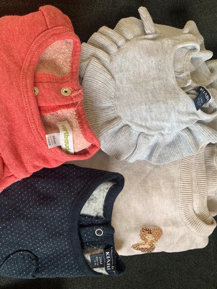 Lot vêtements fille 2 ans - photo numéro 4