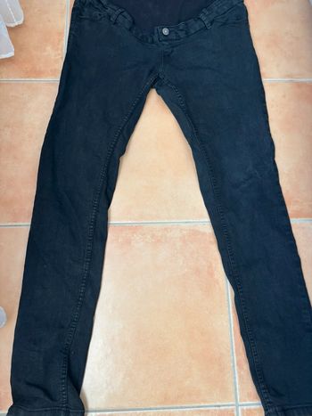 Jean grossesse noir Kiabi T40